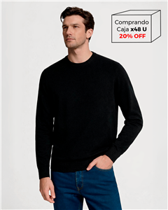 8102 - Sweater Escote Redondo TALLE ESPECIAL